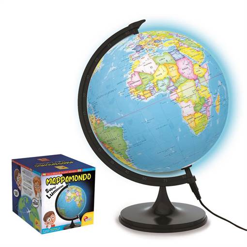 Lisciani - Giochi Educativi Kids - I'M A Genius Mappamondo Super Luminoso 100101