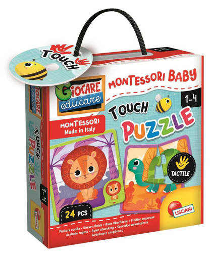 Lisciani - Educativi Prescolari Baby - Montessori Baby Touch Puzzle 92680