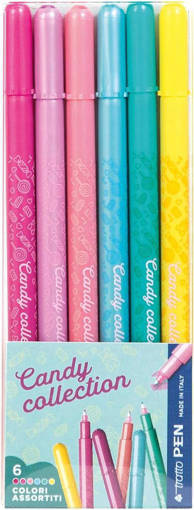Fila - Candy Collection - Tratto Pen 6 pz F807806