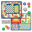Lisciani - Giochi Di Società - Ludoteca Giochi Riuniti Più Di 20 89154