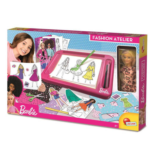 Lisciani - Giochi Creativi - Barbie Fashion Atelier Con Doll 88645