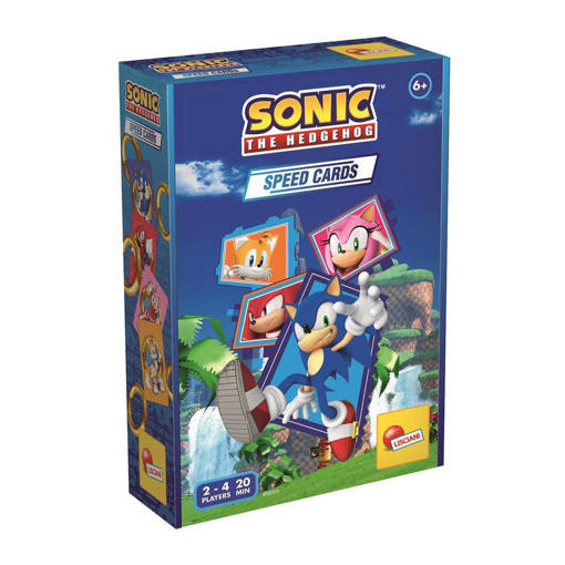 Lisciani - Giochi Di Società - Sonic Speed Cards In Display 12 99269