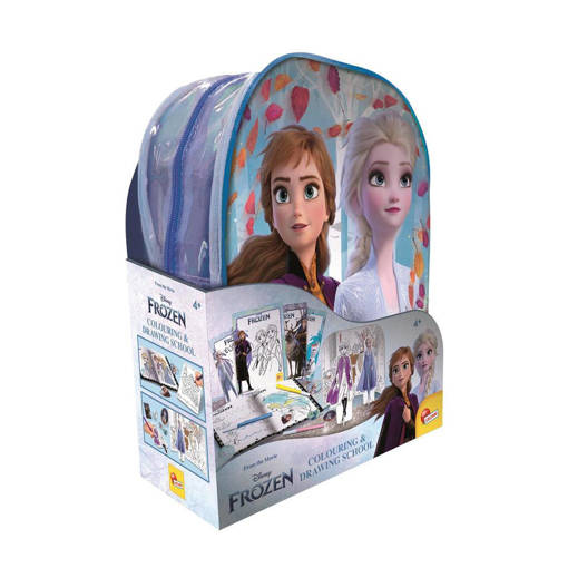 Lisciani - Giochi Creativi - Frozen Zainetto Colouring And Drawing School 92925