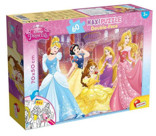 Lisciani - Puzzle Bambini - Disney Puzzle Df Maxi Floor 60 Princess 48250