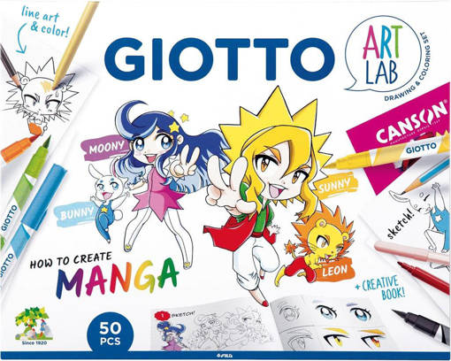 Fila - Giotto - Art Lab How To Create Manga F582300