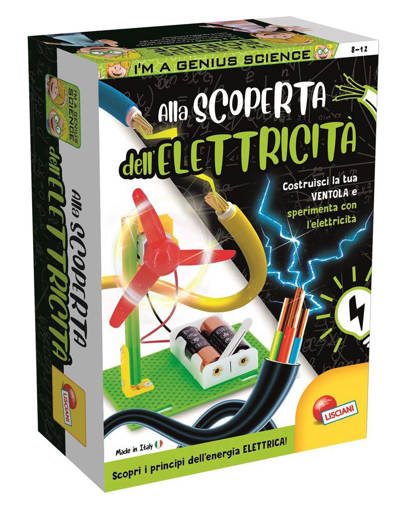Lisciani - Giochi Scientifici - I'M A Genius Scienza Pocket Alla Scoperta Dell'Elettricità 100163