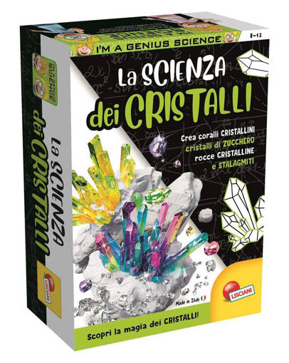 Lisciani - Giochi Scientifici - I'M A Genius Scienza Pocket La Scienza Dei Cristalli 100217