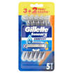 Gillette Rasoio Usa e Getta Sensor3, 5 pezzi