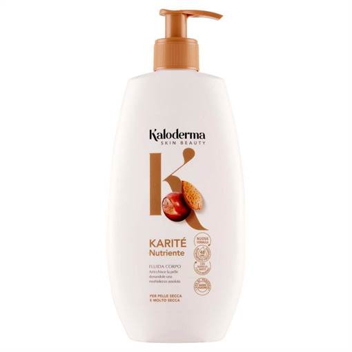Kaloderma Crema Fluida Corpo Nutriente Karitè 400 ml