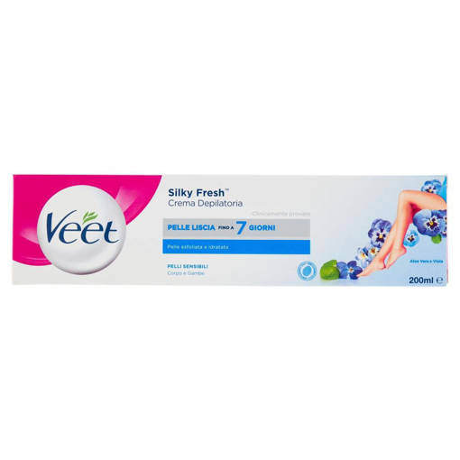 Veet Crema Pelli Sensibili Silk & Fresh Technology - 200 ml