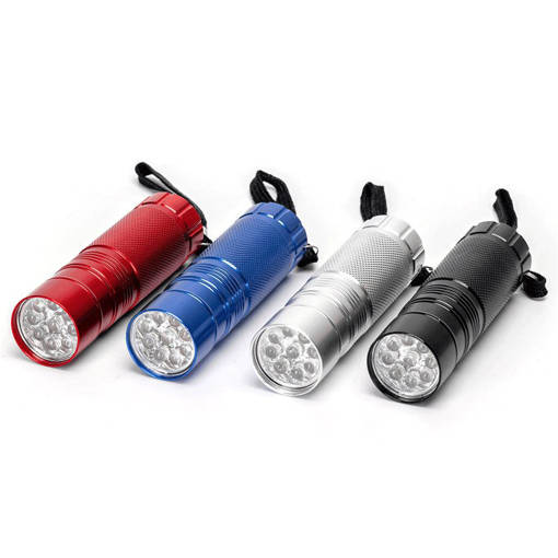 Aigostar Torcia 4 colori e batterie 3xAAA