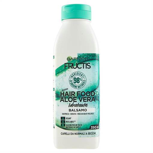 Fructis Hair Food Balsamo Aloe Idratante 350 ml