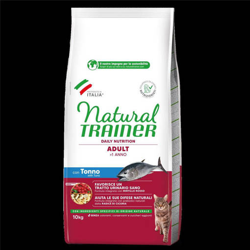 Natural Trainer Gatto Adulto 10 kg con Tonno