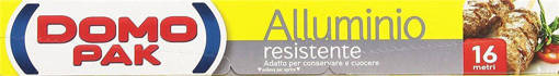 Domopak Rotolo Alluminio, 16 Metri