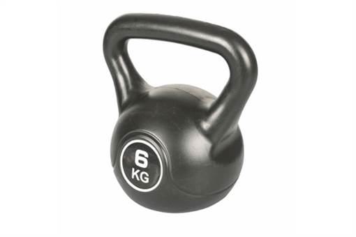 Fitlover Peso Kettlebell 6 Kg Nero