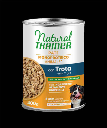 Natural Trainer Cane Adulto Medium/Maxi Sensitive 400 g Trota