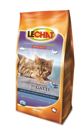 Lechat Croccantini 1,5 kg Tonno e Salmone