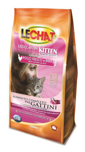 Lechat Croccantini 1,5 kg Junior Kitten