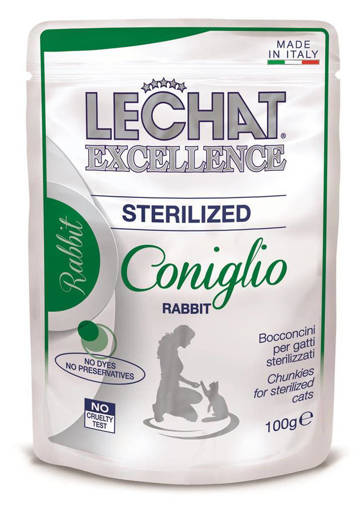 Lechat Excellence 100 gr Coniglio Sterilized