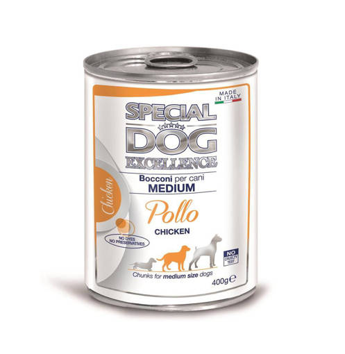 Special Dog Excellence 400 gr, Bocconcini Medium Adult Pollo