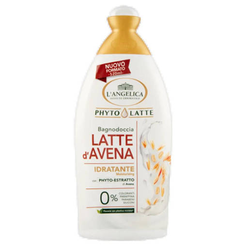 L'Angelica Bagno Doccia Phytolatte Latte D'Avena 520 ml