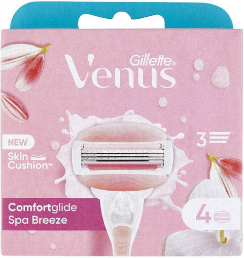 GILLETTE VENUS SPA BREEZE LAME 4PZ