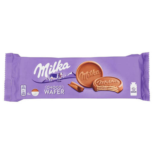 MILKA CHOCO WAFER GR 180  