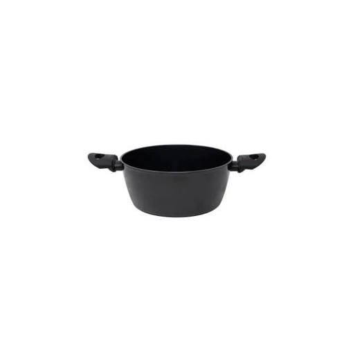 Abert Casseruola 2 manici Total Black ø20cm H.8,5cm