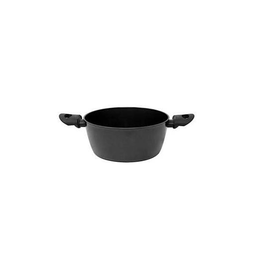 Abert Casseruola 2 manici Total Black ø24cm H.10,5cm