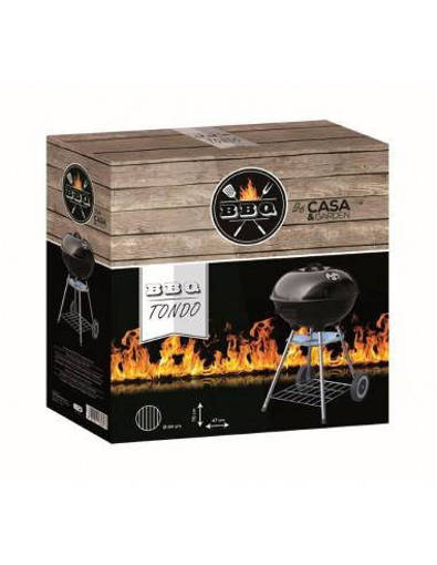 BARBECUE TONDO CM47X44X70 C/COPERCHIO C&BBQ
