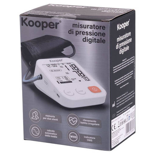 Kooper MISURATORE DI PRESSIONE ARTERIOSA PER BRACCIO