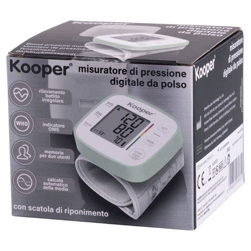 Kooper Misuratore Pressione Arteriosa da Polso
