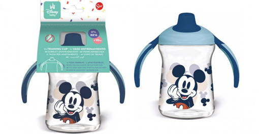Mickey Bicchiere C/Beccuccio E Manico Flessibile 380 Ml