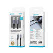 Unico Cavo intrecciato alluminio C-C 60W 2m