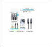 Unico Cavo intrecciato alluminio C-C 60W 2m