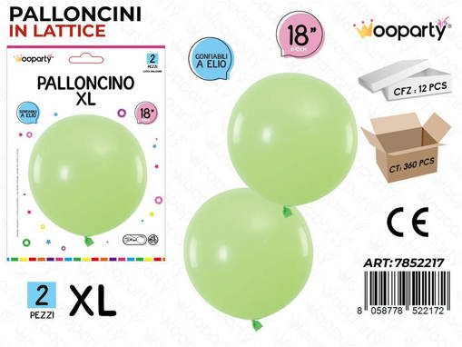 Wooparty Wooparty Palloncini Lattice Xl 2Pcs 45Cm /Pz Da 12**