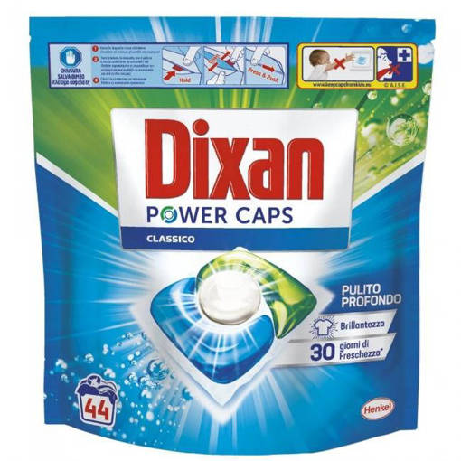 DIXAN Lavatrice Power Caps 44 Dosi Classico