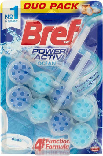 Bref Wc Power Activ Duo Pack Ocean 2x50 gr