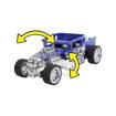 Mattel - Hot Wheels - HW Veicoli a retrocarica 1:43 Ass.to HPR70