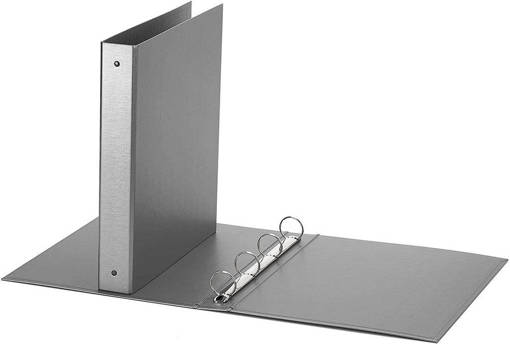 Favorit - Raccoglitore ad Anelli 22 x 30 cm D30 Europa Grigio Metallizzato 400051151