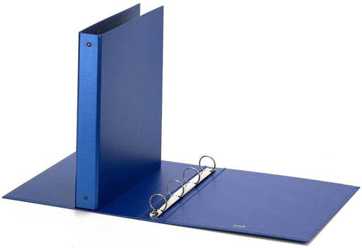 Favorit - Raccoglitore ad Anelli 22 x 30 cm D30 Europa Blu Metallizzato 400051039