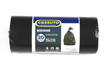 Cossuto Bidone Sacco 70X110, 110 litri, Nero, 20 sacchi, Chiusura a Laccetto