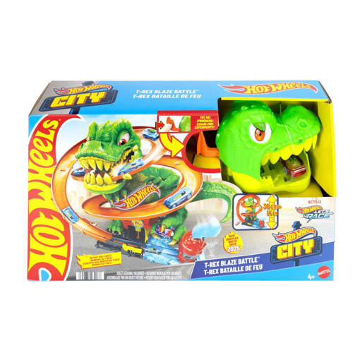 Mattel - Hot Wheels - HW CITY T-Rex Battaglia Infuocata JBM73