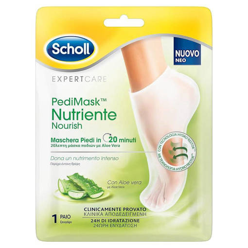 SCHOLL Maschera Piedi Lenitiva & Rivitalizzante Per Piedi Af