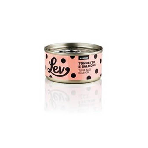 Lev Gatto Tonnetto E Salmone Lattina 70G