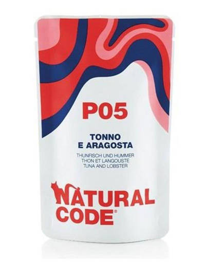 Natural Code P5 Tonno E Aragosta, Busta 70G
