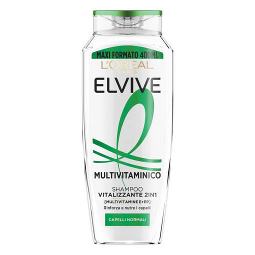Elvive Shampoo 400 ml MULTIVIT 2IN1