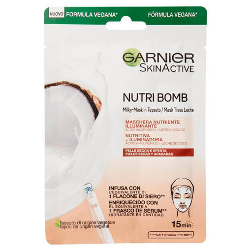 Garnier Maschera in Tessuto Nutribomb Cocco