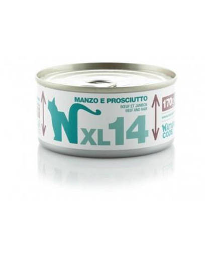 Natural Code Xl14 Manzo E Prosciutto, Lattina 170G