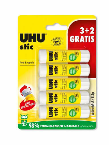 UHU - Colla Stic 8,2 gr 5 pz BTS